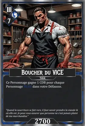 Carte Boucher du VICE