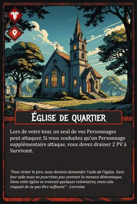Carte Eglise de quartier