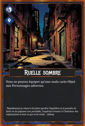 Carte Ruelle sombre