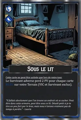 Carte Sous le lit
